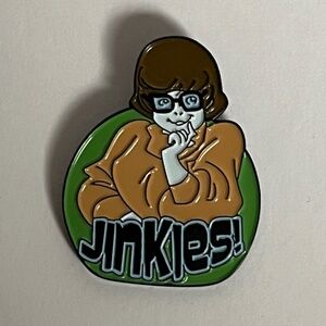 Velma Scooby Doo Jinkies Hat Pin Streetwear Hats Bag Cartoons Fitted New Era